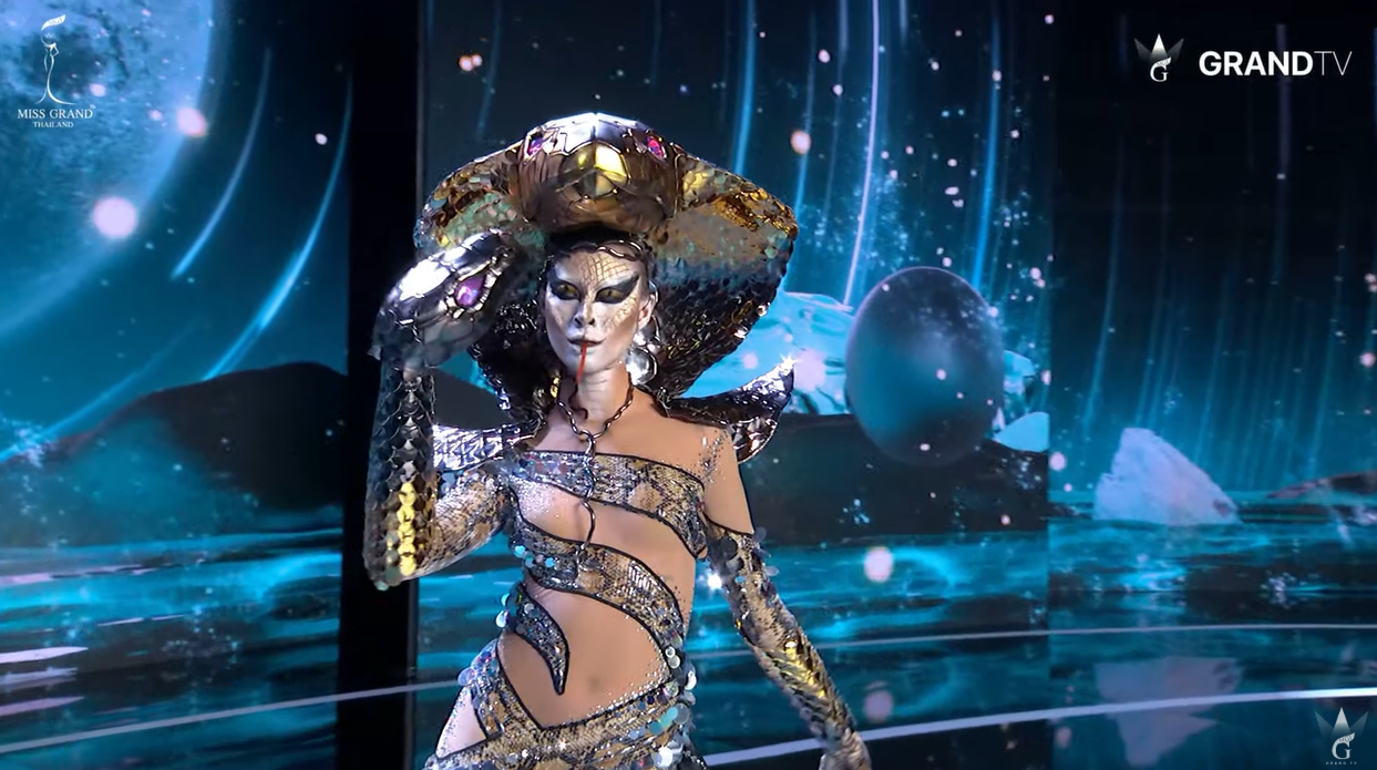 Miss Grand Thailand 2025: Màn trình diễn National Costume gây bão mạng xã hội - Ongkinh