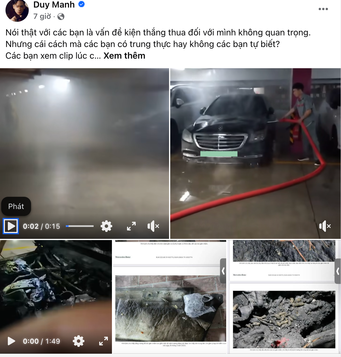 Duy Mạnh "nóng máu" tung clip vụ cháy xe 5 tỷ, đáp trả nghi vấn từ dân mạng - Ống kính