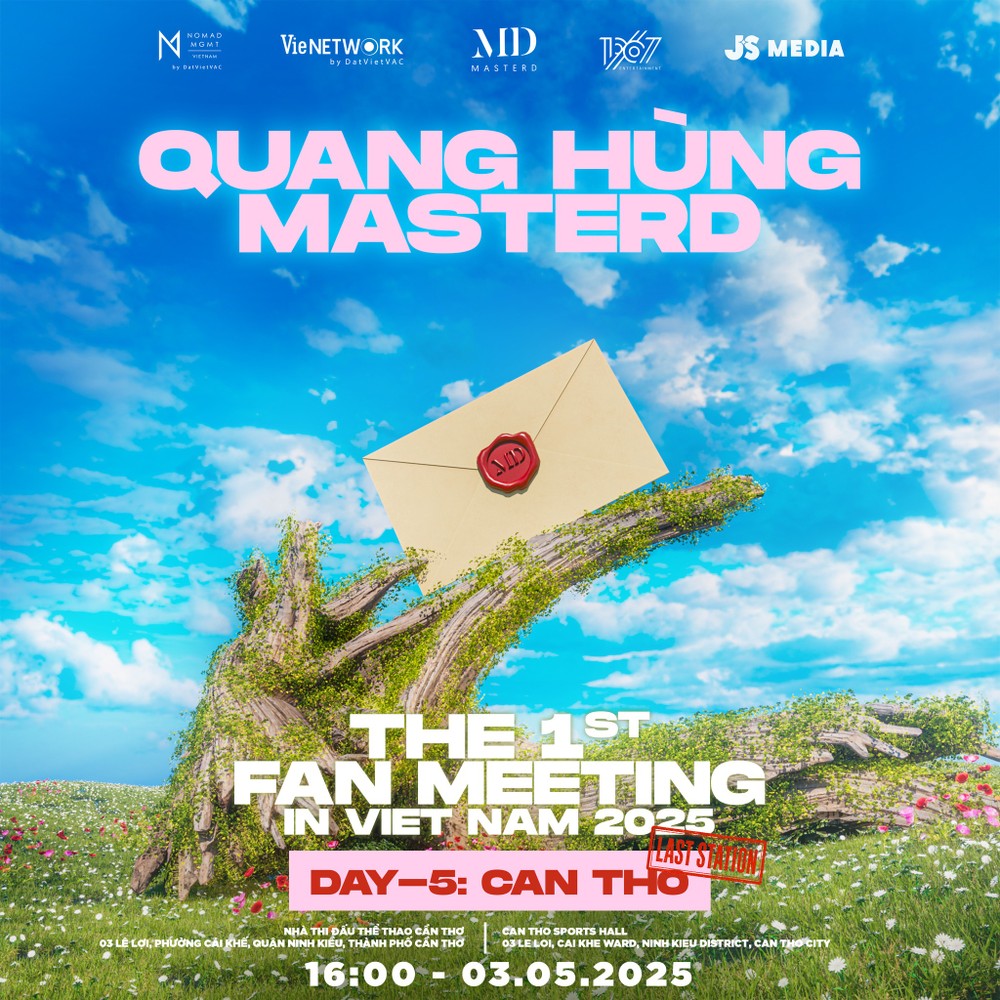 Quang Hùng MasterD "chốt đơn" fan meeting cuối cùng tại Cần Thơ: Fan miền Tây rộn ràng chuẩn bị "đám cưới" - Ongkinh