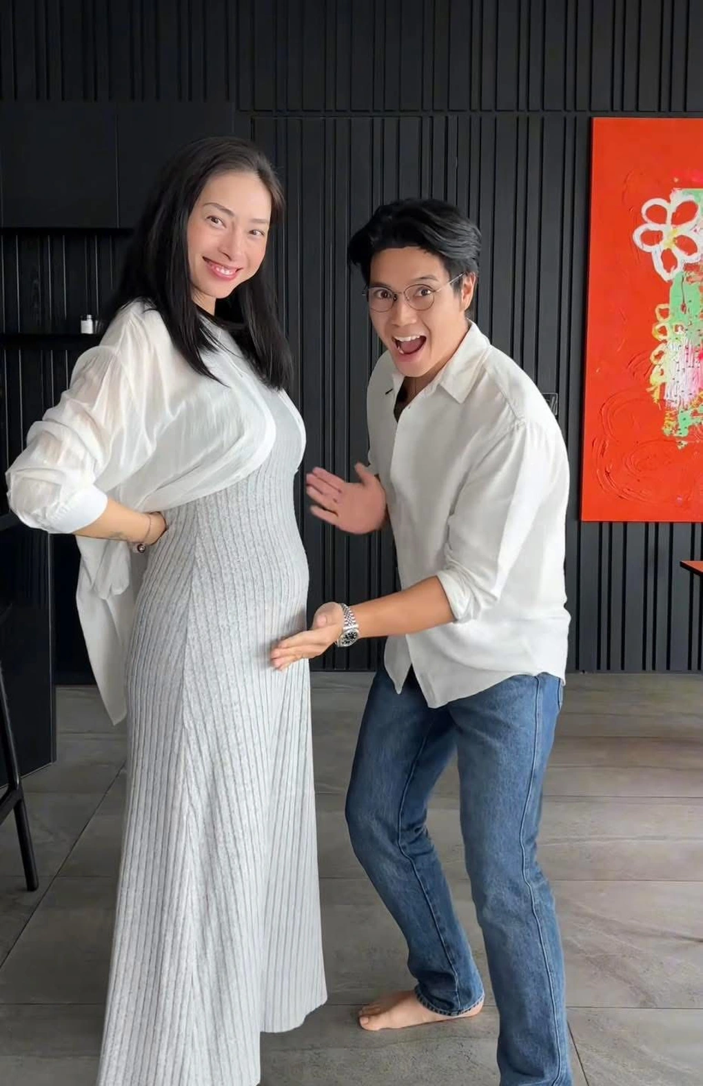 Vỡ òa! Ngô Thanh Vân mang thai con đầu lòng sau 3 năm về chung nhà với Huy Trần - ongkinh