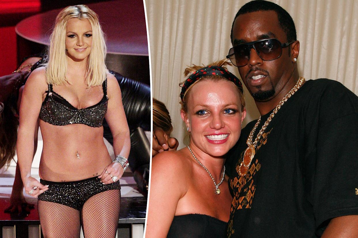Britney Spears từng vui vẻ bên Diddy trong đêm tiệc Vegas trước màn trình diễn định mệnh-ongkinh