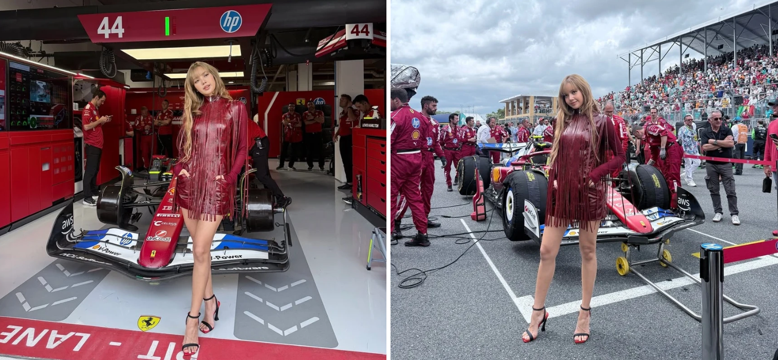 Lisa, Rosé tỏa sáng tại đường đua F1 ở Miami - Ongkinh