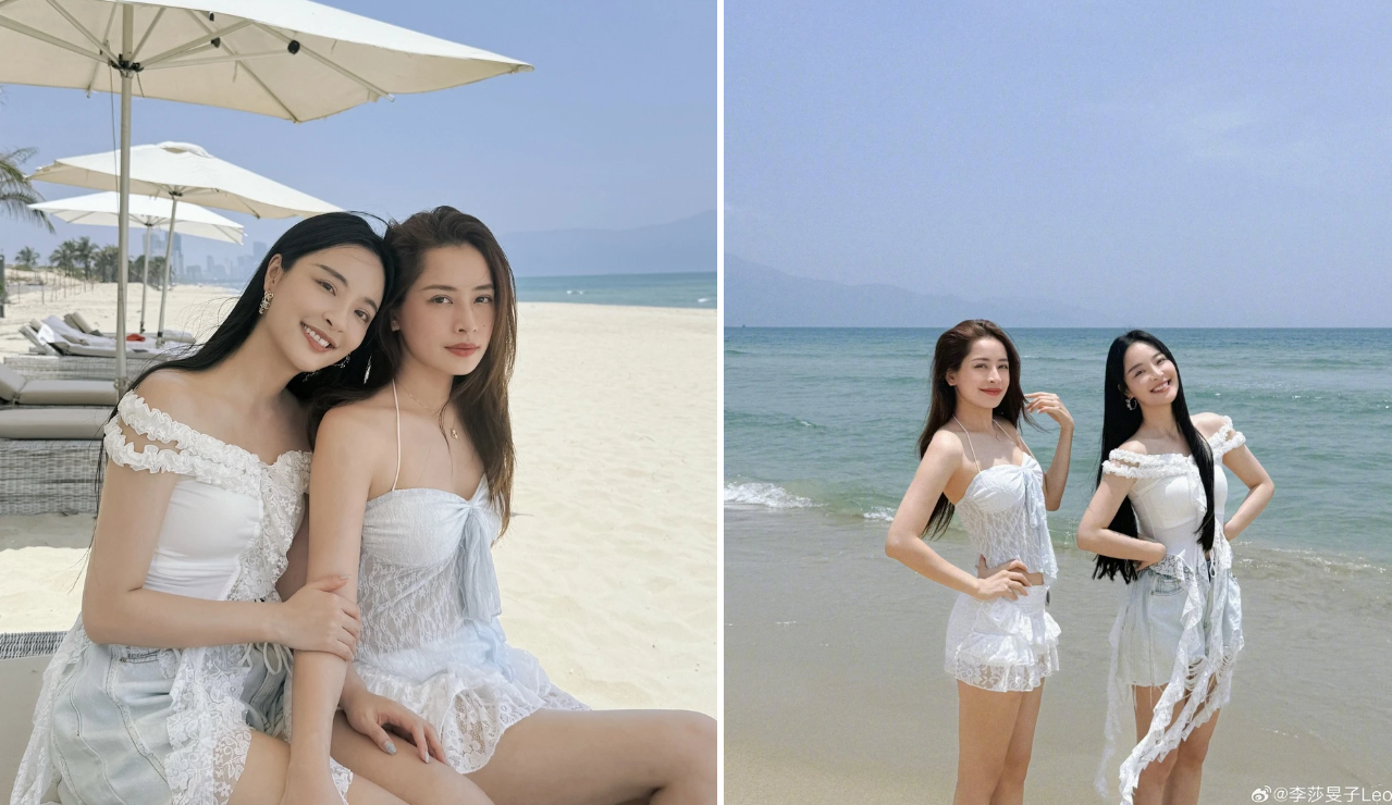 Chi Pu "hẹn hò" Lý Sa Mân Tử ở biển Việt Nam - Ongkinh