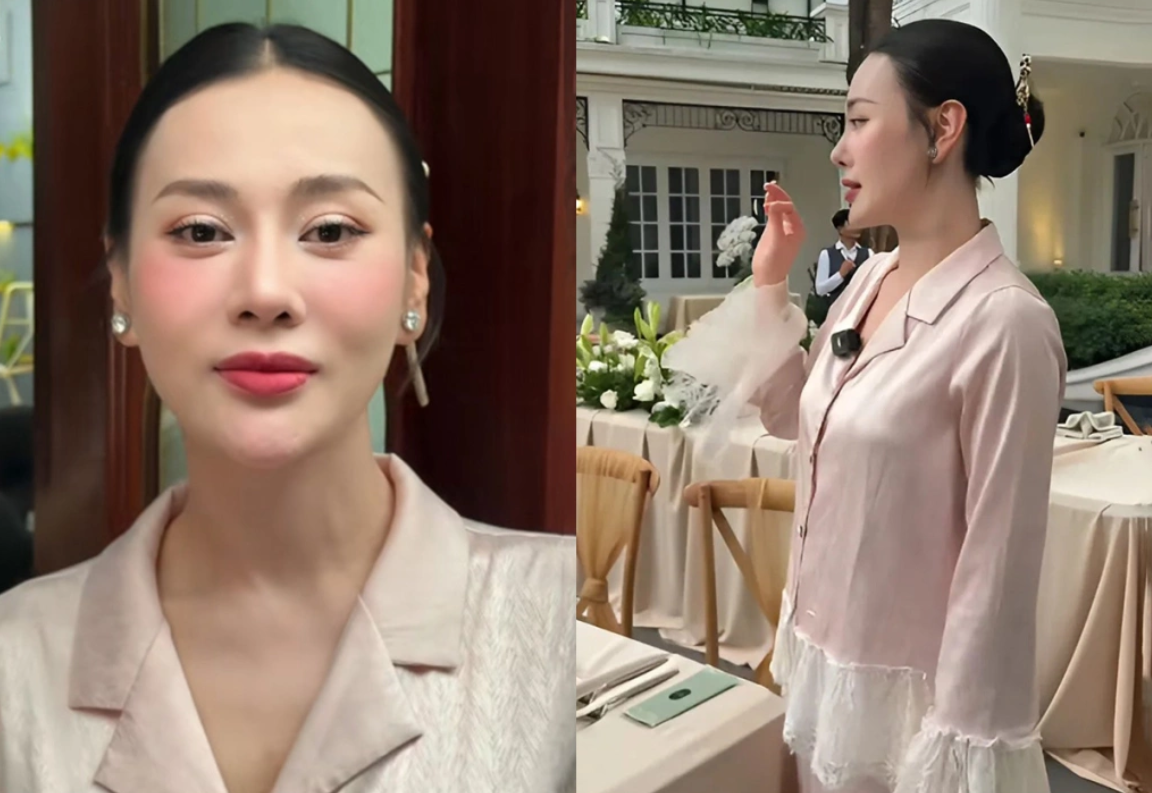 Phương Oanh diện đồ ngủ bình dân vẫn "chất": Thần thái phu nhân hào môn - Ongkinh