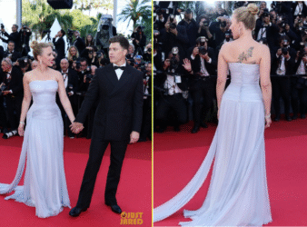 Scarlett Johansson: Biểu tượng gợi cảm khoe hình xăm, tay trong tay chồng - Ongkinh
