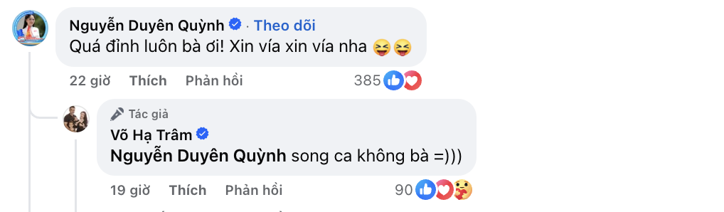 Màn đối đáp tinh tế giữa Võ Hạ Trâm và Nguyễn Duyên Quỳnh gây 'bão' mạng xã hội - ongkinh
