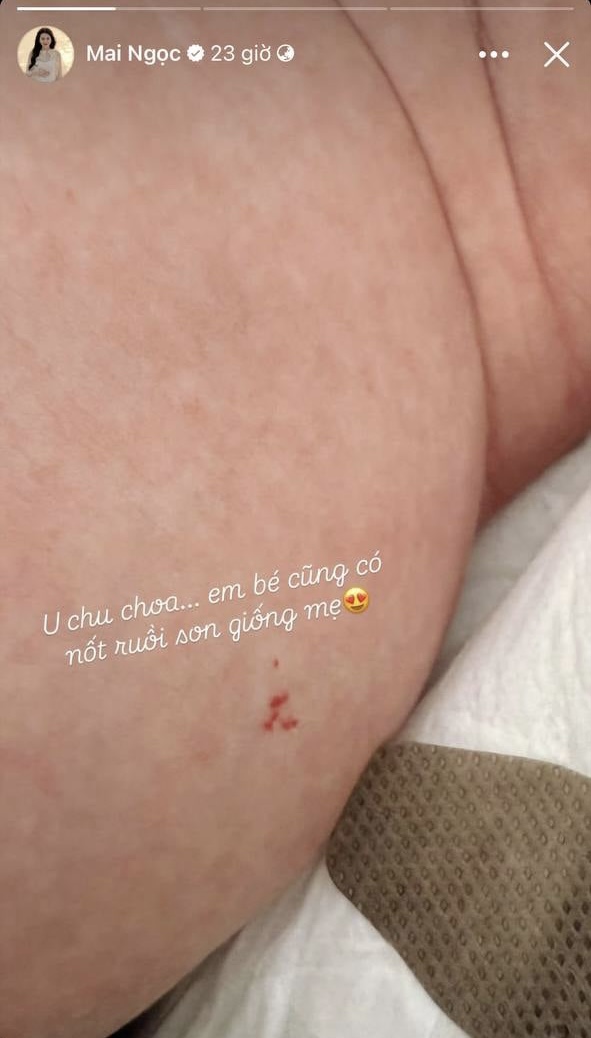 Mai Ngọc bất ngờ khi con trai mới sinh có nét giống hệt mình: Liệu có ảnh hưởng đến tương lai? - ongkinh