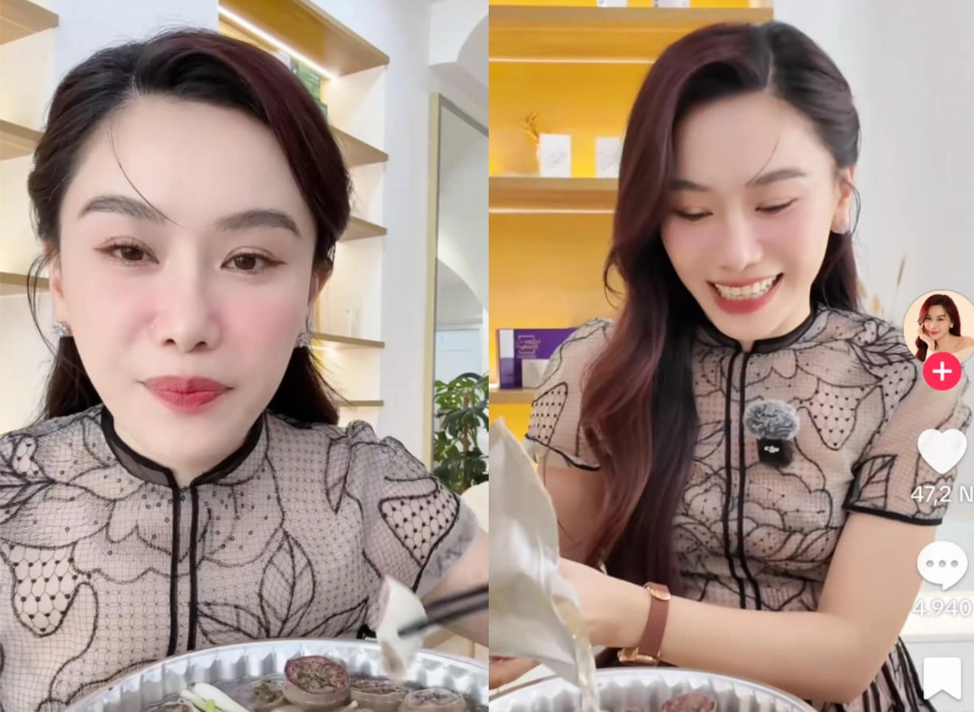 Clip MC Anh Thơ thưởng thức lòng se điếu bỗng dưng 'hot' trở lại, cô ấy phản ứng ra sao? - Ongkinh
