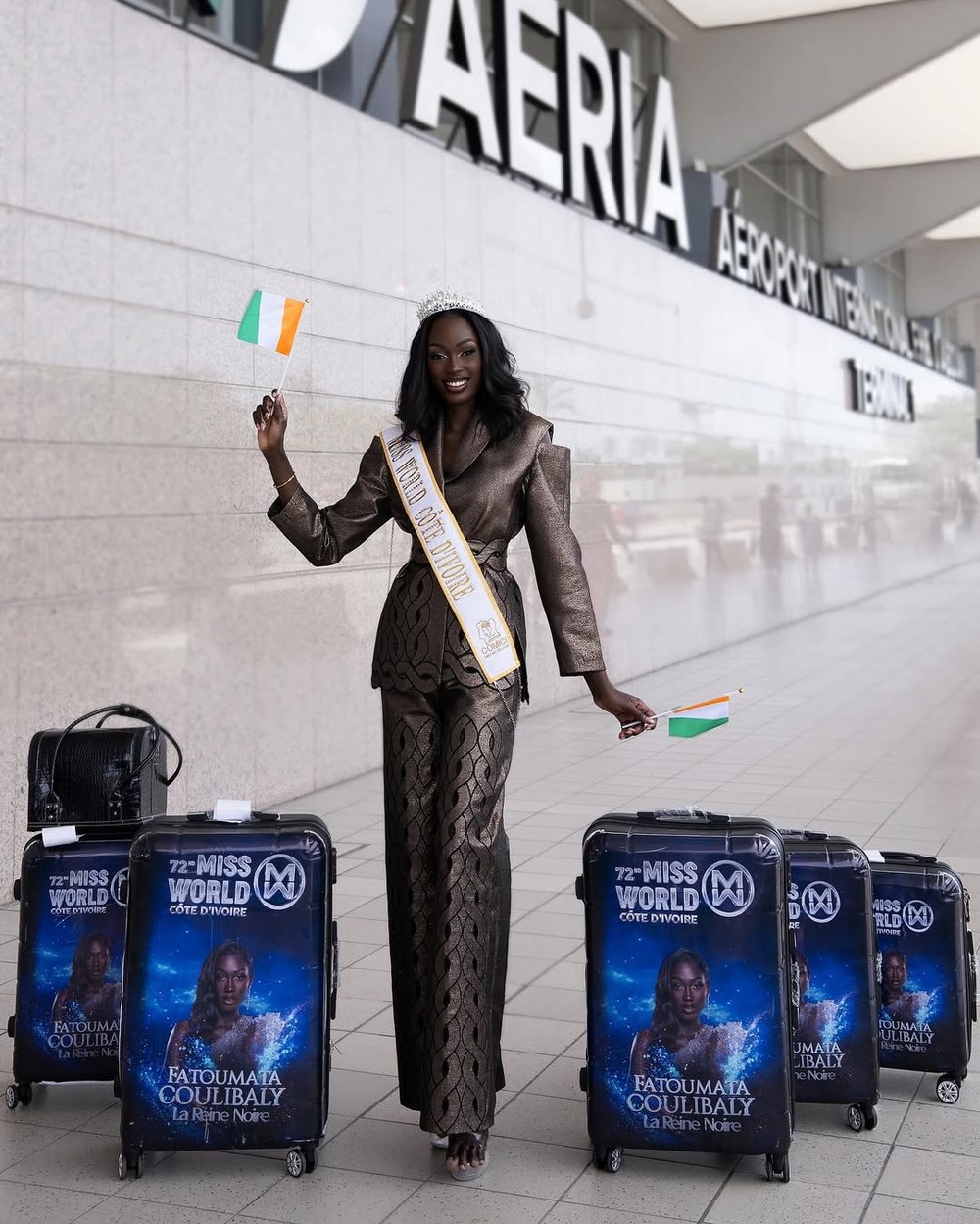 Nhan sắc đời thường của "viên ngọc đen" Miss World 2025 gây ngỡ ngàng? - Ongkinh