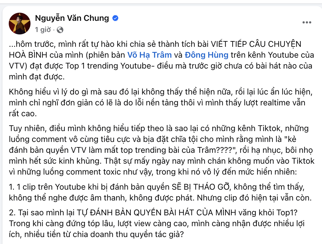 Sóng gió sau bản hit tỷ view dịp lễ: "Cha đẻ" cay đắng lên tiếng vì bị hạ nhục - Ống kính
