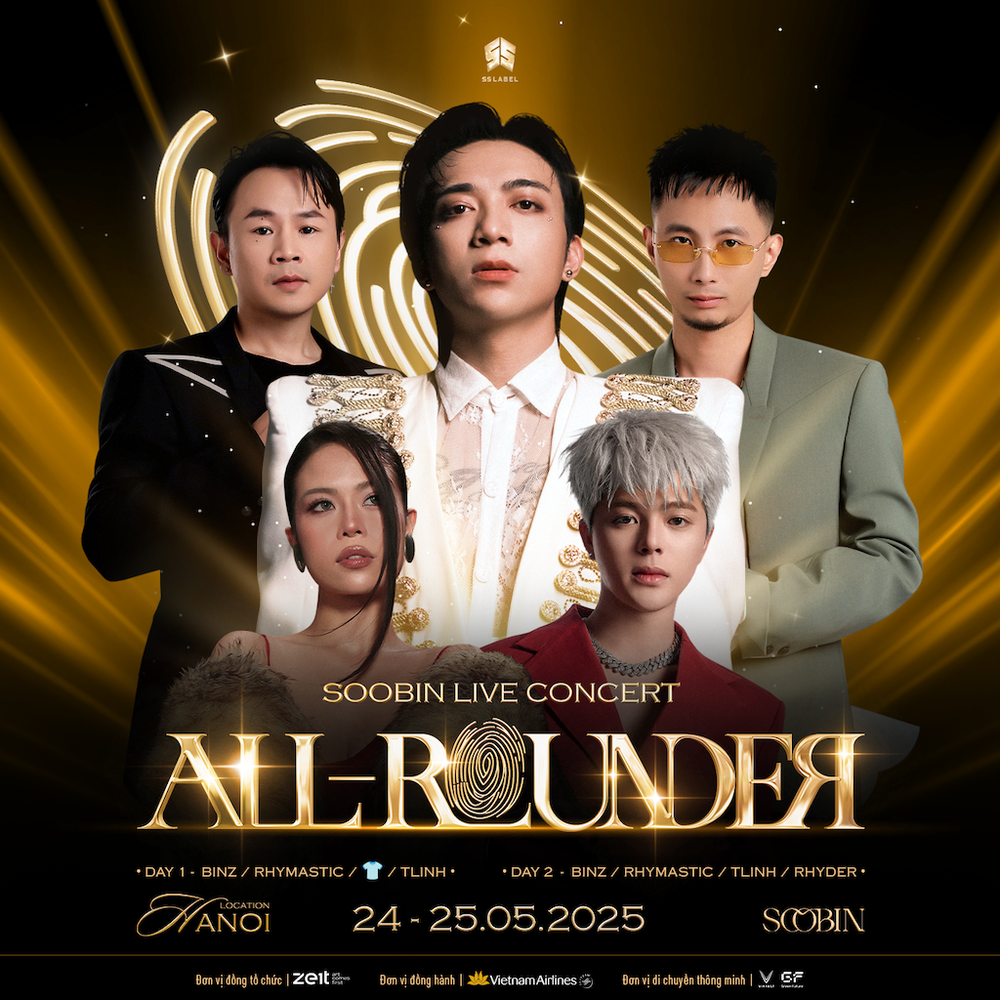 Sân khấu concert ấn tượng của SOOBIN được công bố, hứa hẹn hai đêm diễn bùng nổ - Ongkinh