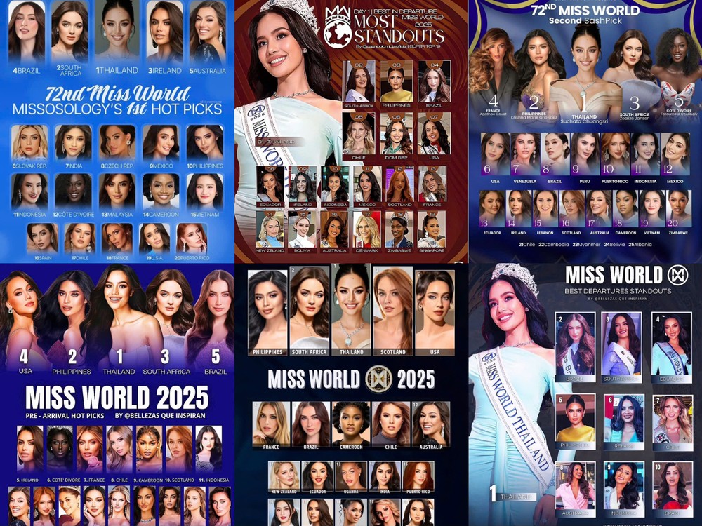 Khả năng cao đăng quang Miss World 2025 gọi tên bạn cùng phòng của Hoa hậu Ý Nhi - Ongkinh