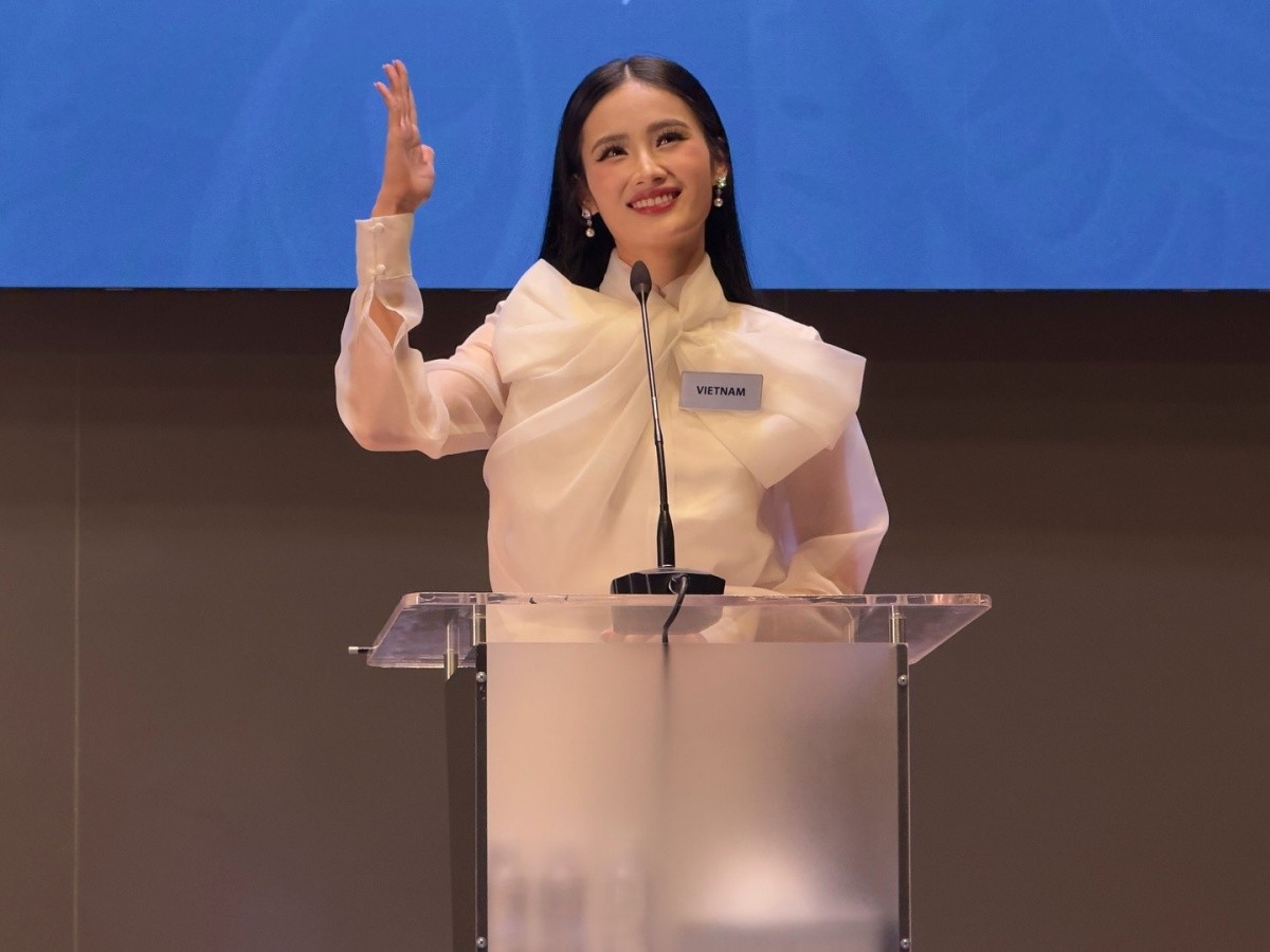 Ý Nhi mang dự án hỗ trợ trẻ em Việt Nam đến với đấu trường Miss World 2025 - Ongkinh