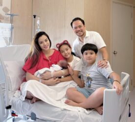 Nữ diễn viên Trang Nhung hạnh phúc đón con thứ ba - Ongkinh