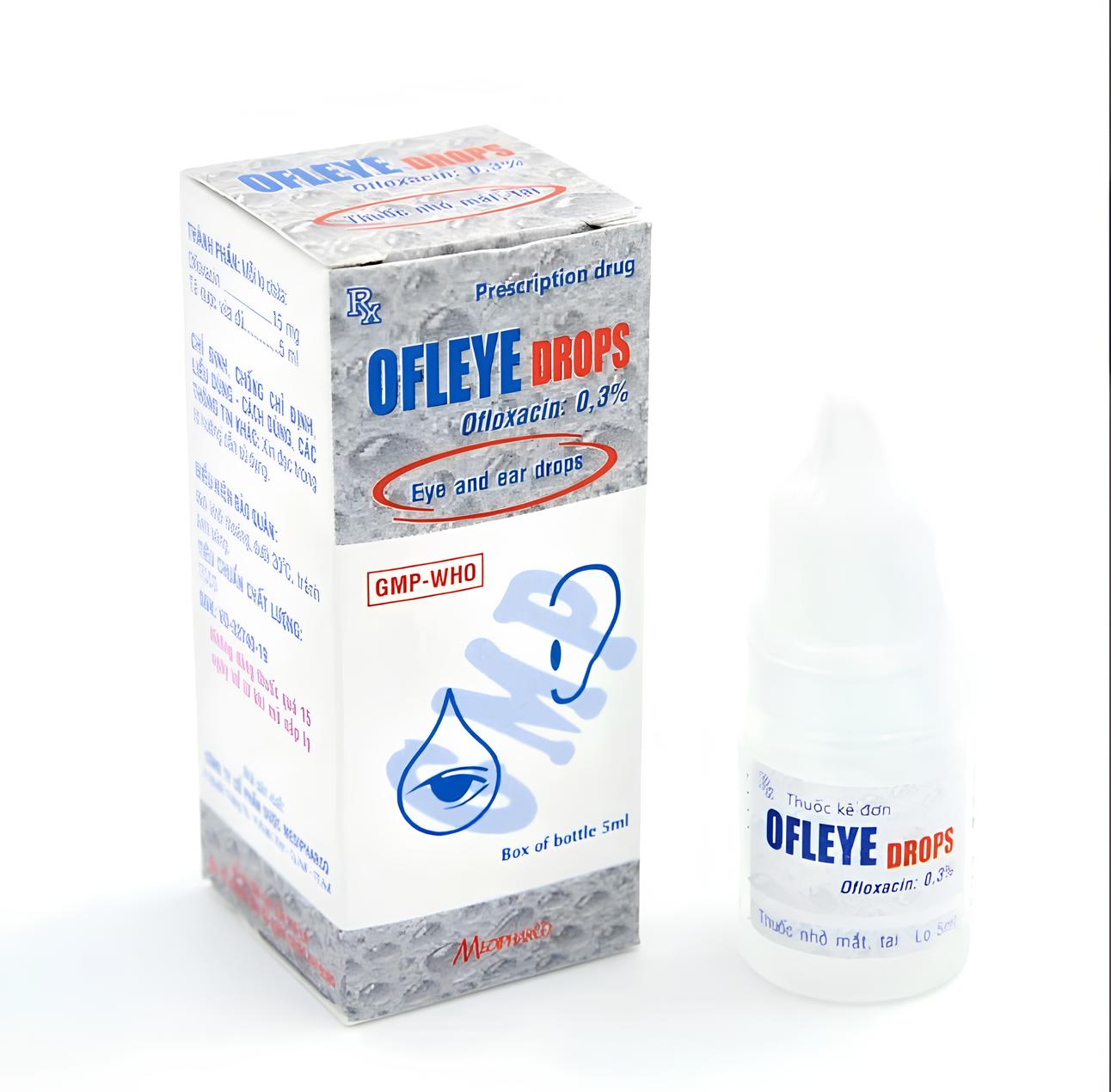Khẩn cấp thu hồi thuốc nhỏ mắt, tai Ofleye Drops toàn quốc vì không đạt chất lượng-ongkinh