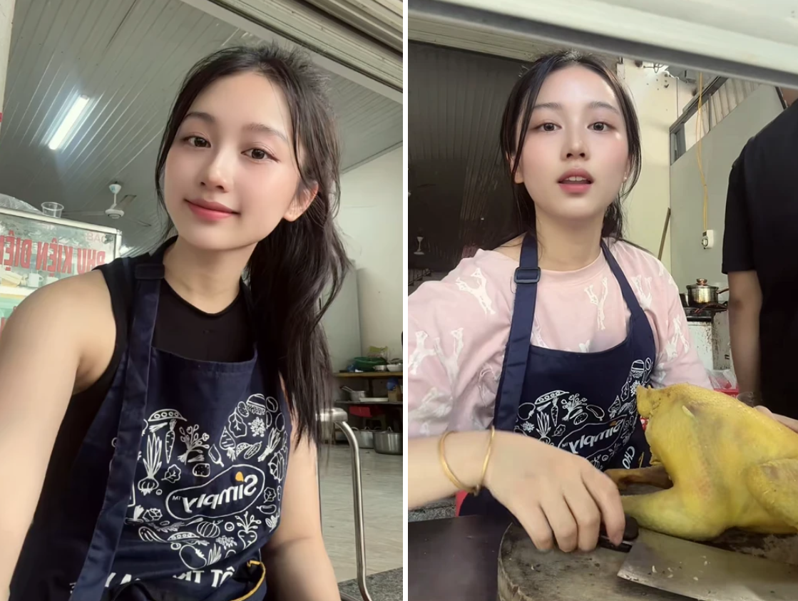 Hồng Nhung "cô bán phở xinh nhất Tuyên Quang" gây sốt TikTok - Ongkinh