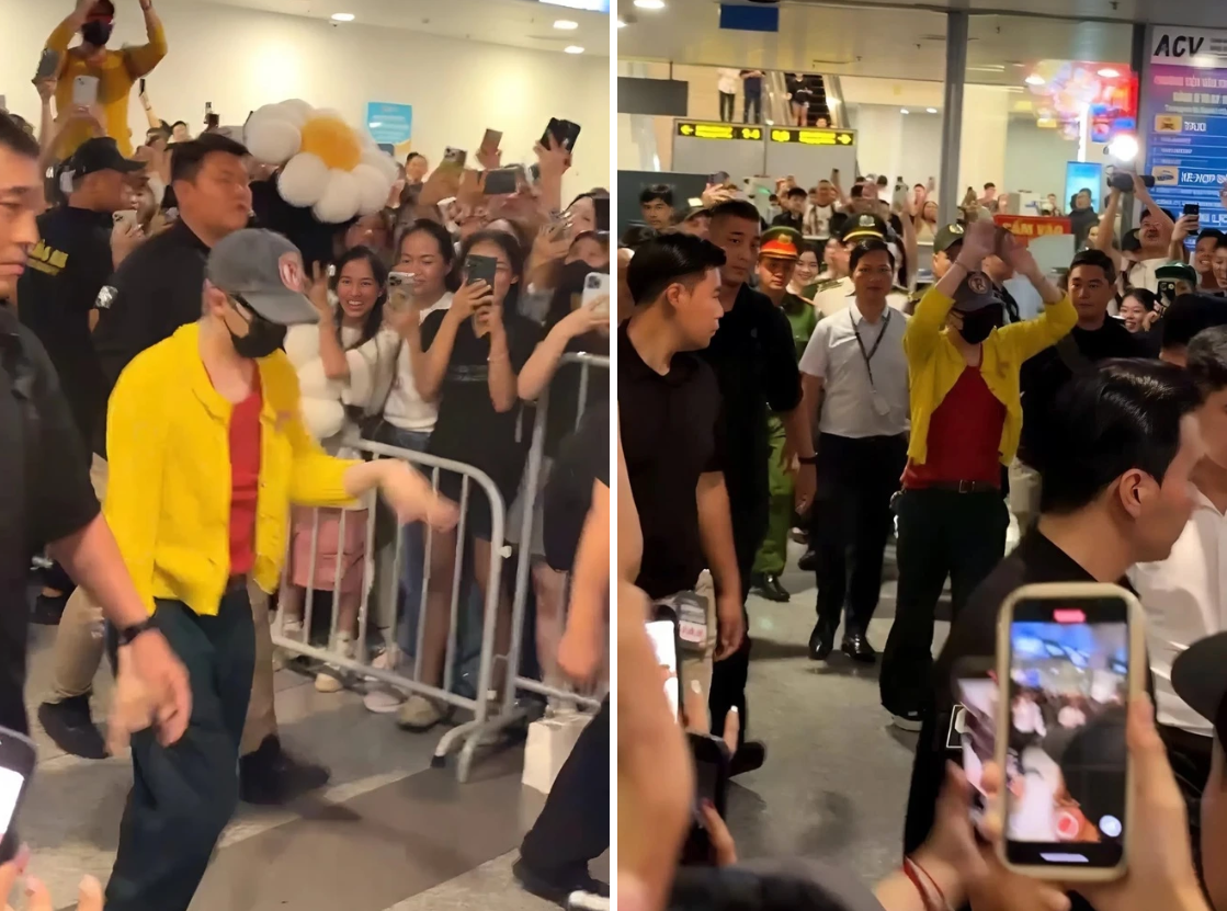 G-Dragon "hạ cánh" Nội Bài: Fan Việt vỡ òa đón "ông hoàng Kpop" - Ongkinh