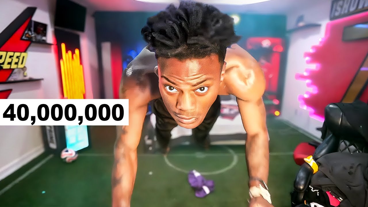 IShowSpeed kết thúc livestream đẫm máu sau màn ăn mừng 40 triệu người đăng ký-ongkinh