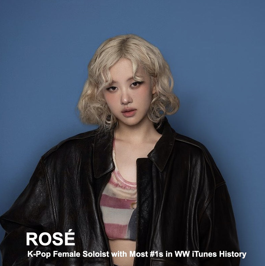 Rosé (BLACKPINK) "phá đảo" iTunes Worldwide: Ca khúc "On My Mind" leo thẳng #1 - Ongkinh