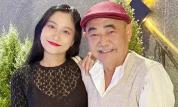 Bạn gái kém tuổi chúc mừng sinh nhật NSND Việt Anh tuổi 69-ongkinh
