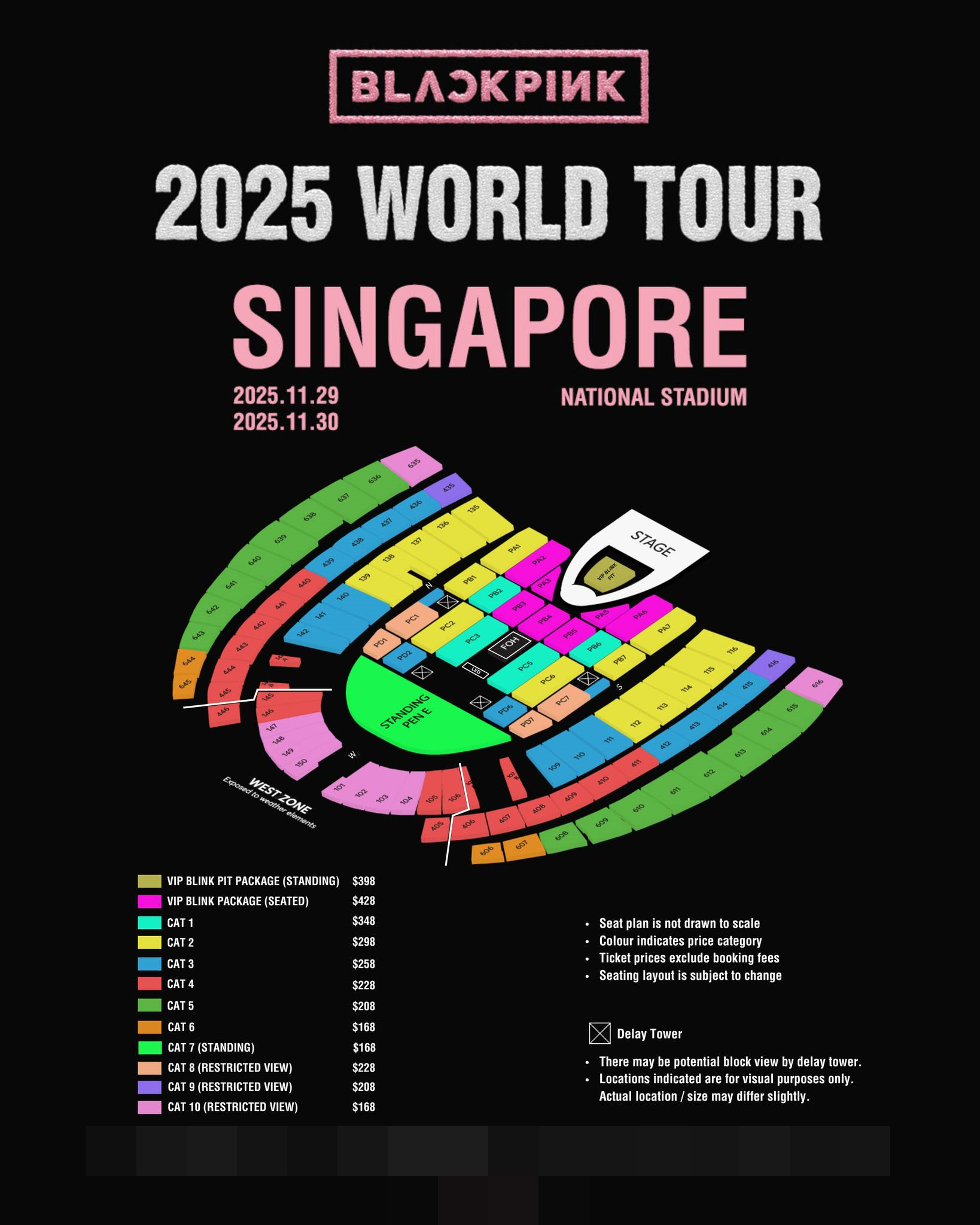 Giá vé concert BLACKPINK ở Singapore làm dấy lên nhiều tranh cãi - Ongkinh