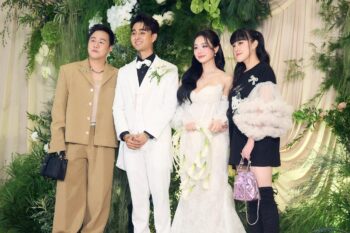 Khoảnh khắc Đạt G quỳ gối phát biểu tại lễ cưới với Cindy Lư gây xúc động