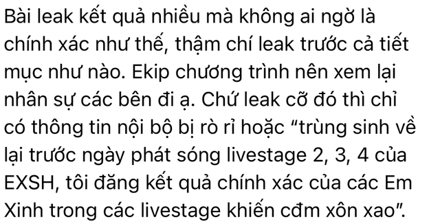 “Em Xinh Say Hi” liên tục lộ kết quả