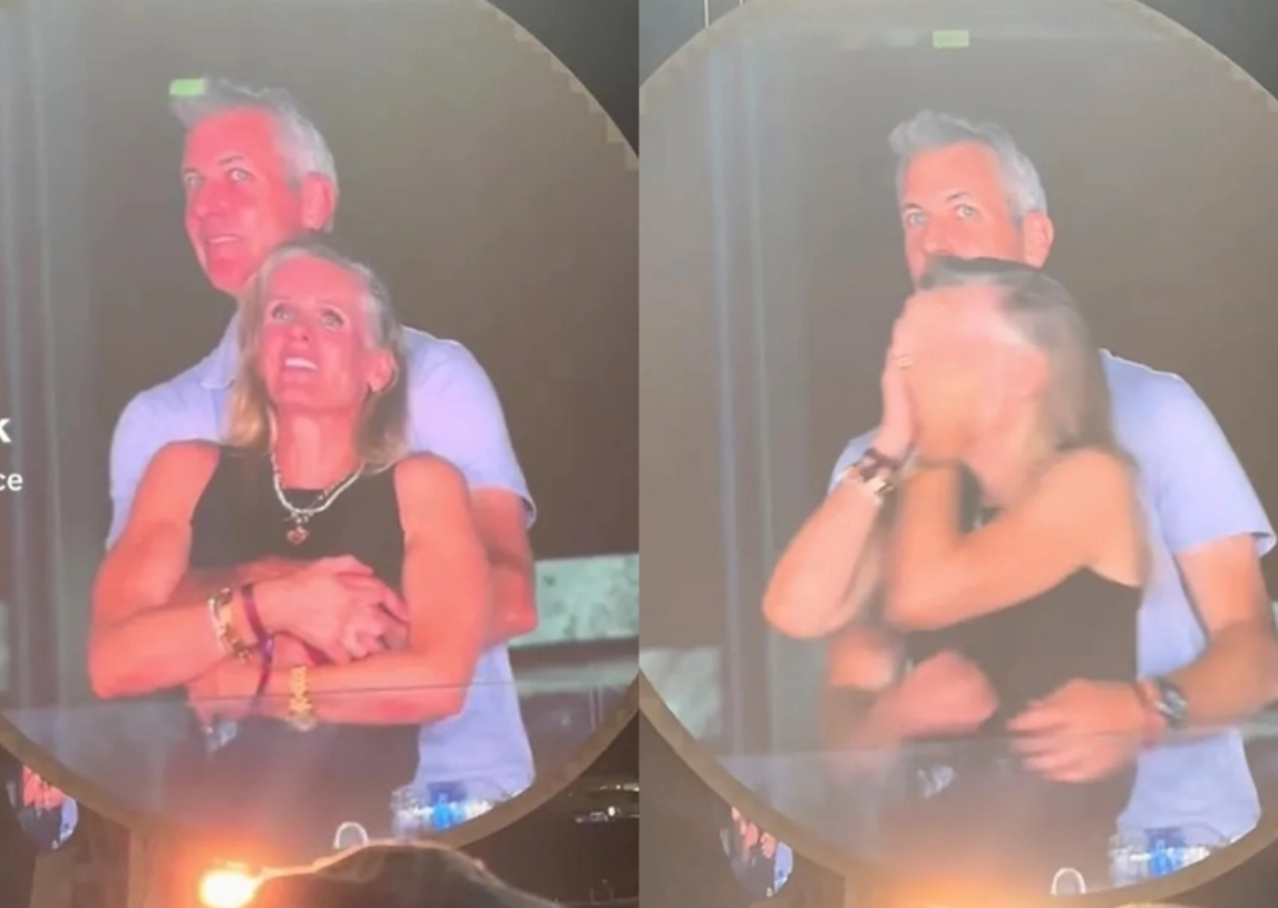 Vụ "kiss cam" tại concert Coldplay gây chấn động  - Ongkinh