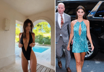 Emily Ratajkowski khoe dáng với monokini trong kỳ nghỉ dưỡng - Ongkinh