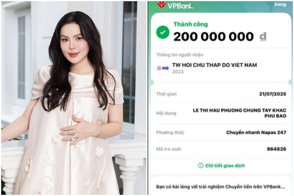 Hai nghệ sĩ Hòa Minzy, Phương Lê quyên góp ủng hộ người dân vùng bão Wipha