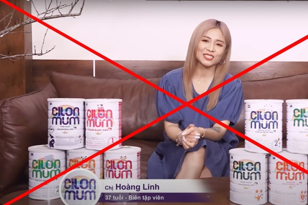 MC Hoàng Linh bị phạt 107,5 triệu đồng vì quảng cáo sữa HIUP - Ongkinh