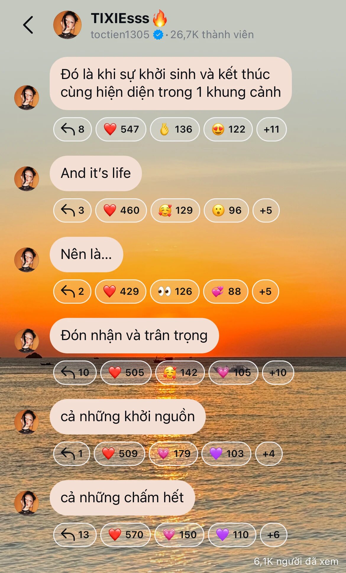 Giữa chuỗi trạng thái bất thường, Tóc Tiên khiến fan lo lắng khi nói về “chấm hết”