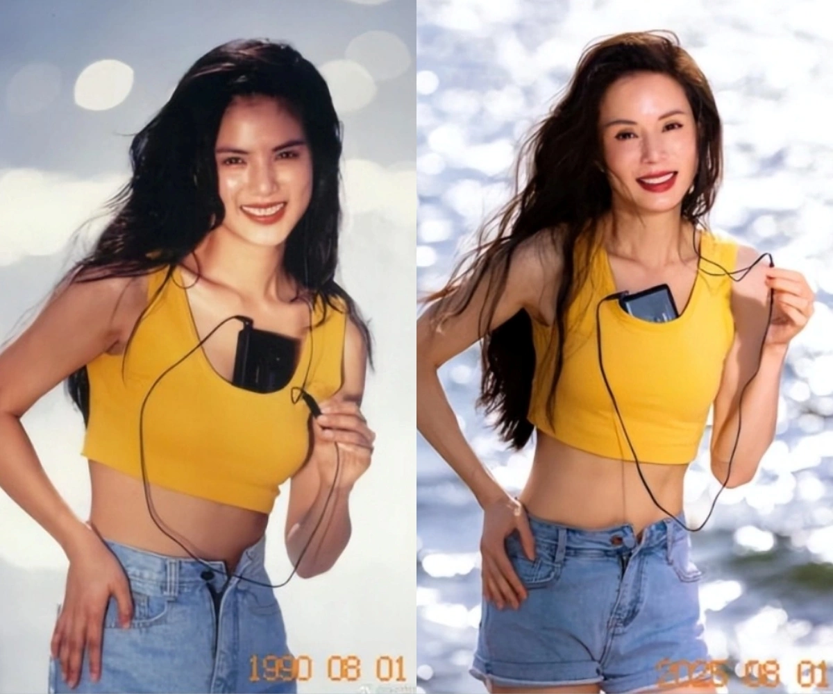 Lý Nhược Đồng gây sốc khi tái hiện ảnh 35 năm trước - ongkinh