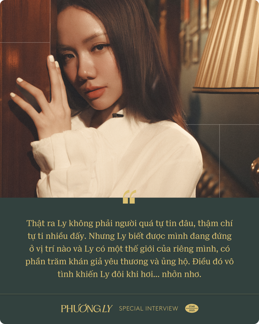 Phương Ly: "Làm con gái, kiêu kỳ một tí cũng được"