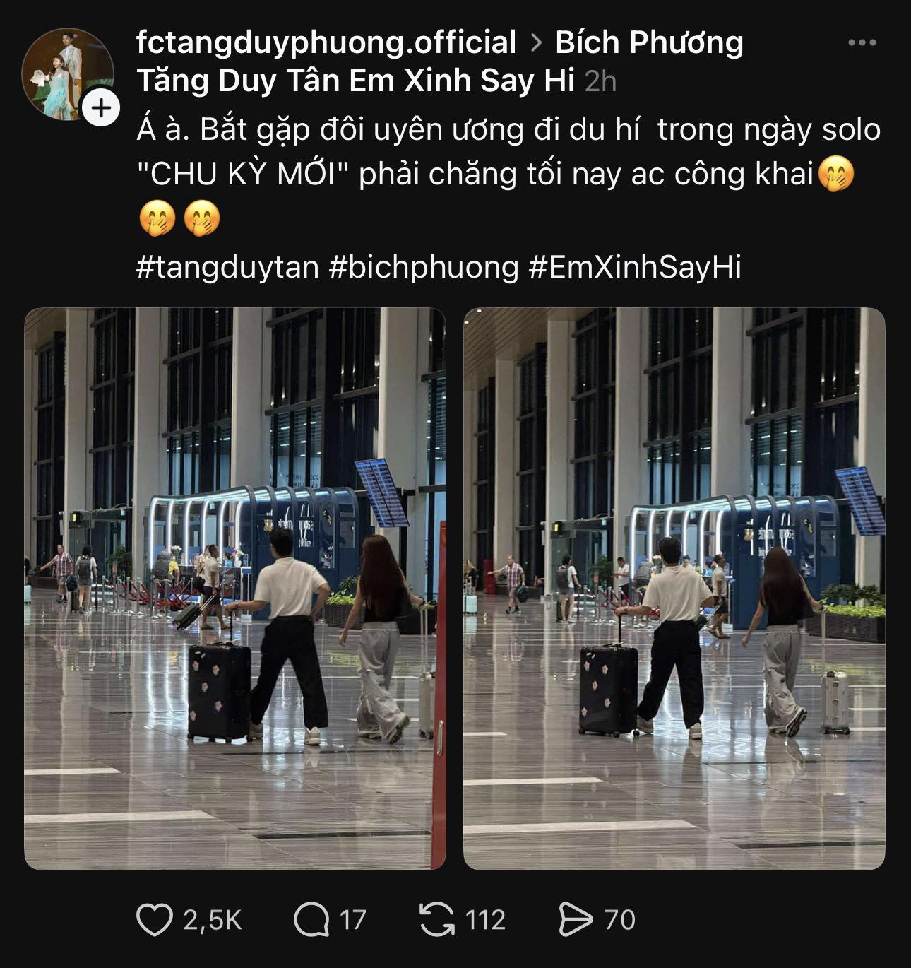 Tăng Duy Tân và Bích Phương: Mối quan hệ "gần như công khai" và những "hint" hẹn hò mới nhất - Ongkinh