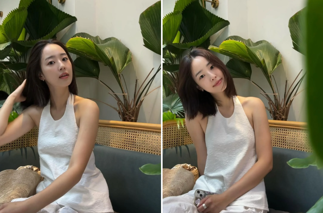 Choi Ye Bin du lịch Đà Nẵng: Nữ diễn viên "Penthouse" đội nón lá, khoe dáng bikini - ongkinh