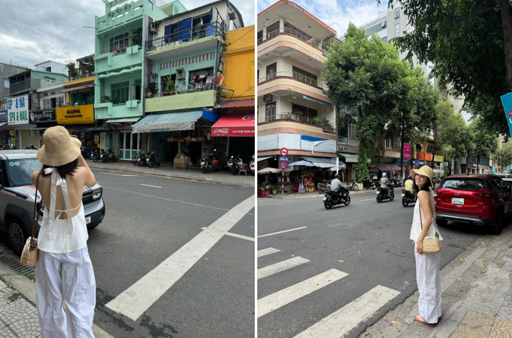 Choi Ye Bin du lịch Đà Nẵng: Nữ diễn viên "Penthouse" đội nón lá, khoe dáng bikini - Ongkinh