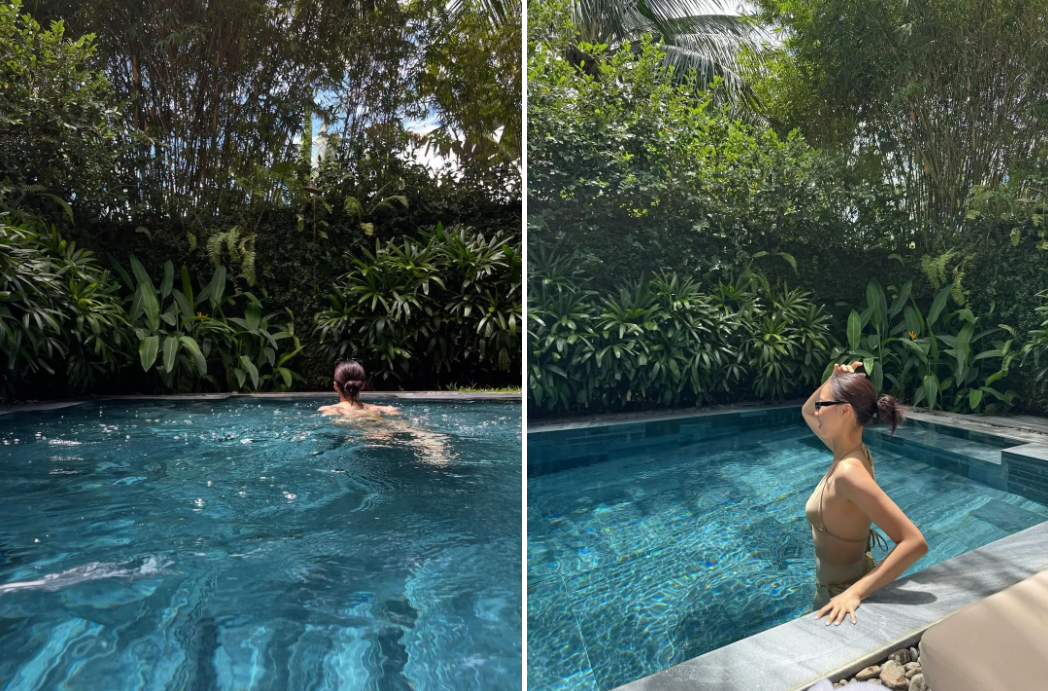 Choi Ye Bin du lịch Đà Nẵng: Nữ diễn viên "Penthouse" đội nón lá, khoe dáng bikini - Ongkinh