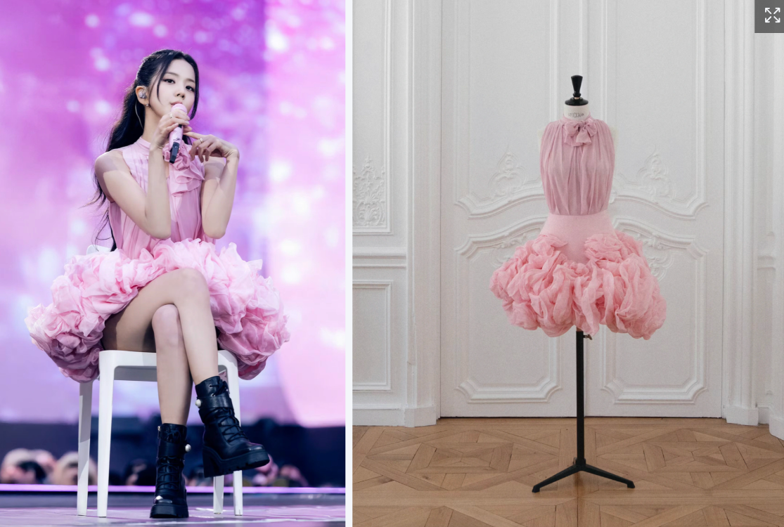 BLACKPINK "đọ sắc" tại tour DEADLINE: Jisoo diện váy Dior riêng, Lisa gây tranh cãi - Ongkinh