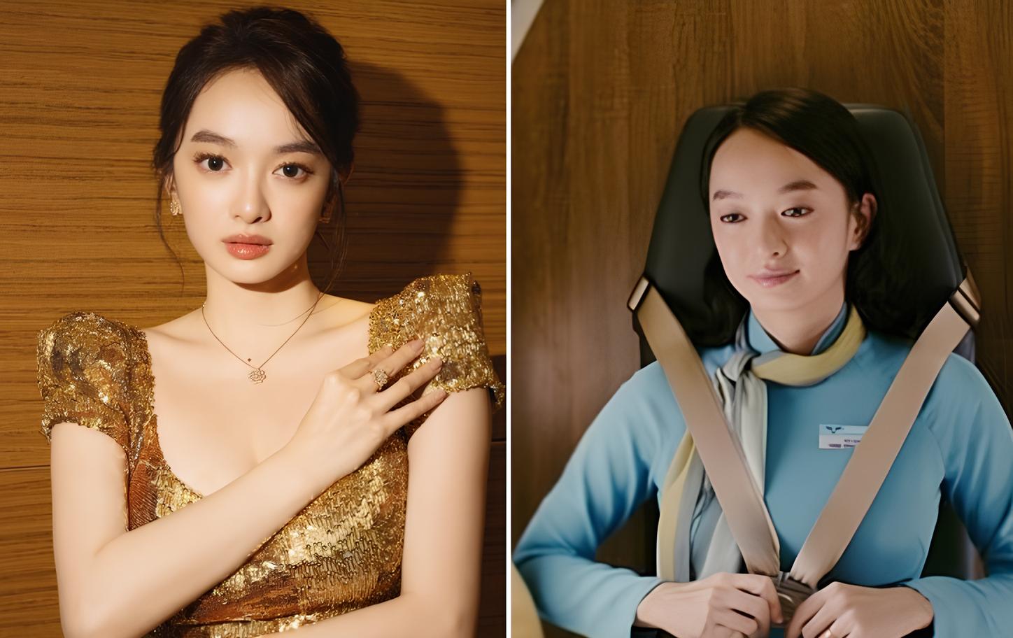 Chiều cao 1m55, Kaity Nguyễn "gây bão" khi hóa thân thành tiếp viên hàng không - Ongkinh.vn