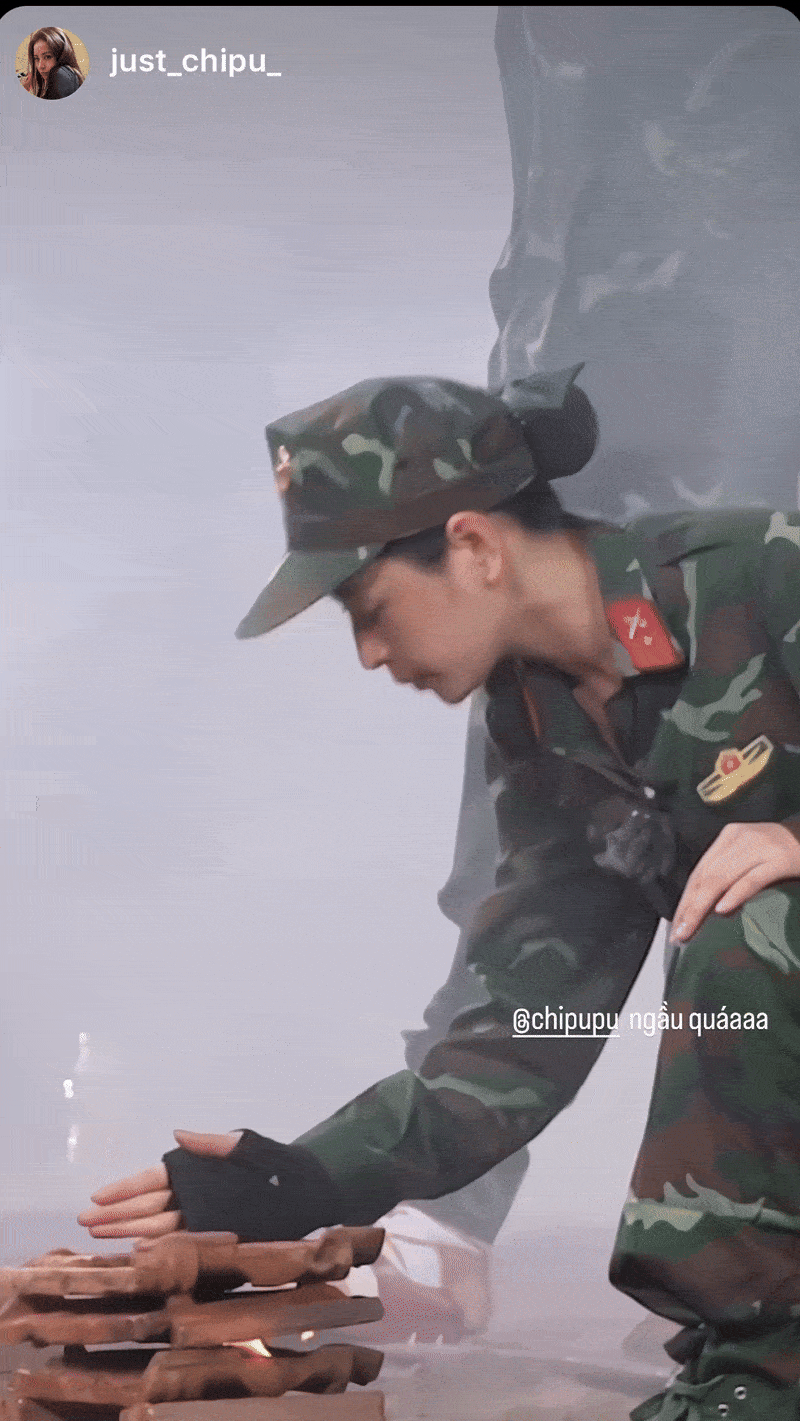 Chi Pu gây bất ngờ tại Sao nhập ngũ - Ongkinh