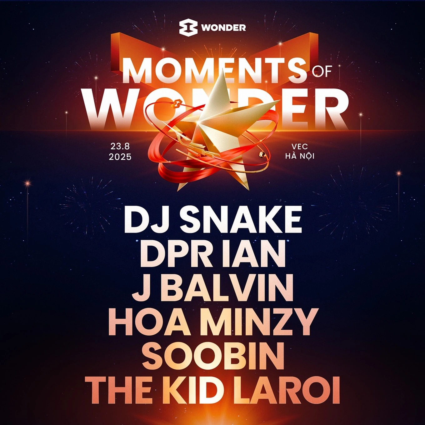 SOOBIN, Hòa Minzy xuất hiện trên sân khấu 8Wonder