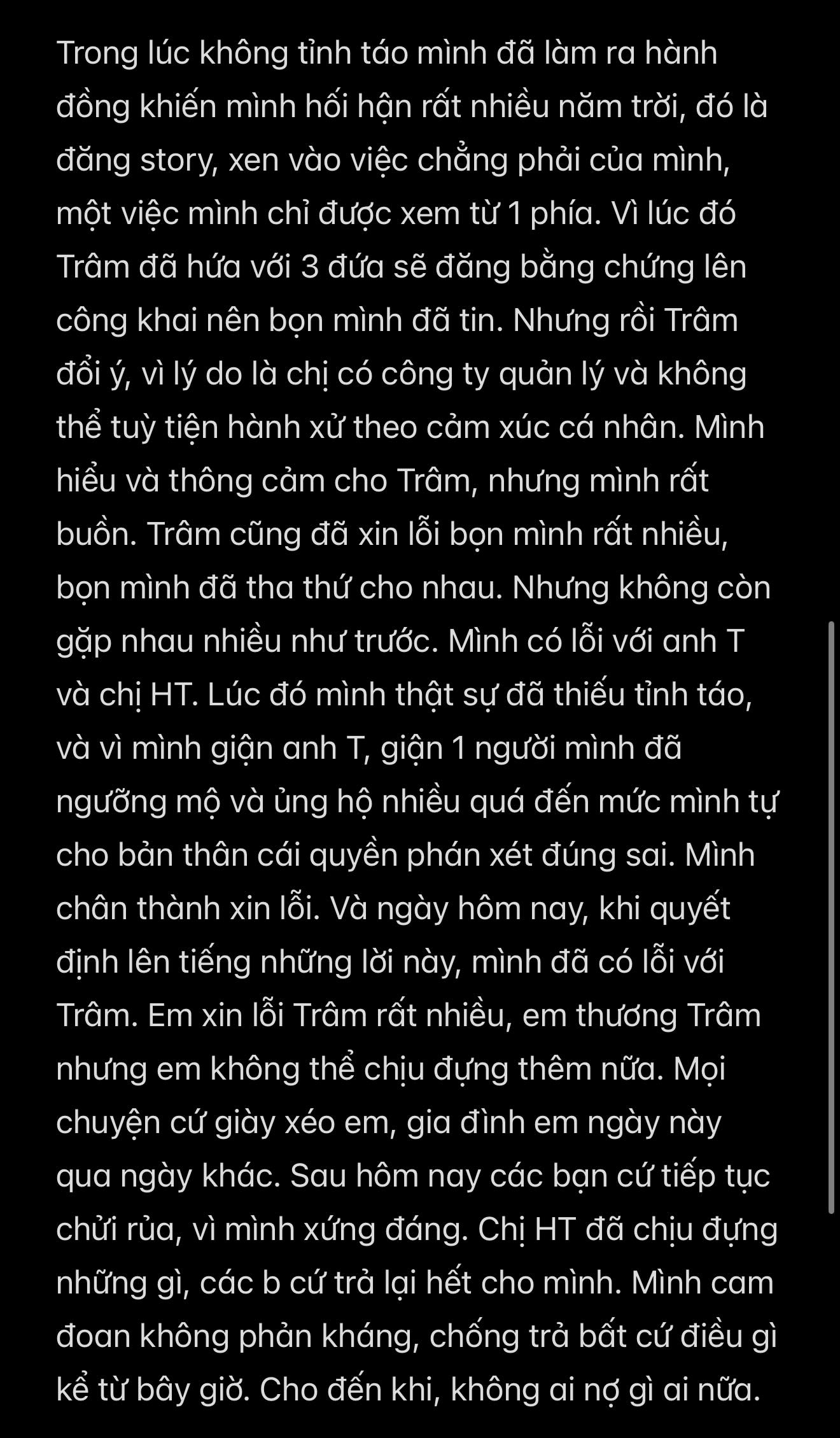 Linh Ngọc Đàm bất ngờ lên tiếng drama trà xanh 4 năm trước