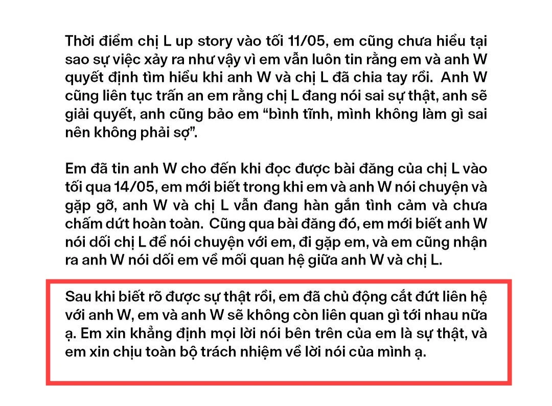 Minga lại khóa bình luận giữa lúc bị chỉ trích hẹn hò với Wren Evans