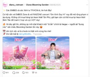 Nhãn hàng Diana xin lỗi vì mời rapper Negav - Ongkinh