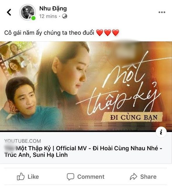 Trúc Anh "Mắt Biếc" lại đang hẹn hò đạo diễn MV trăm triệu view của Vbiz?