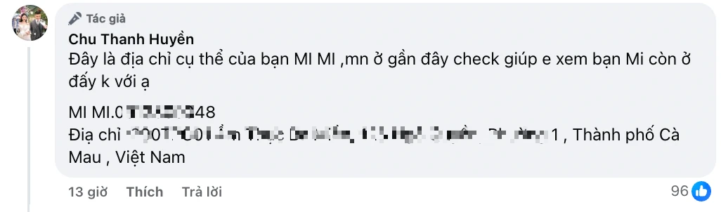 Chu Thanh Huyền bị lừa gần 100 triệu đồng