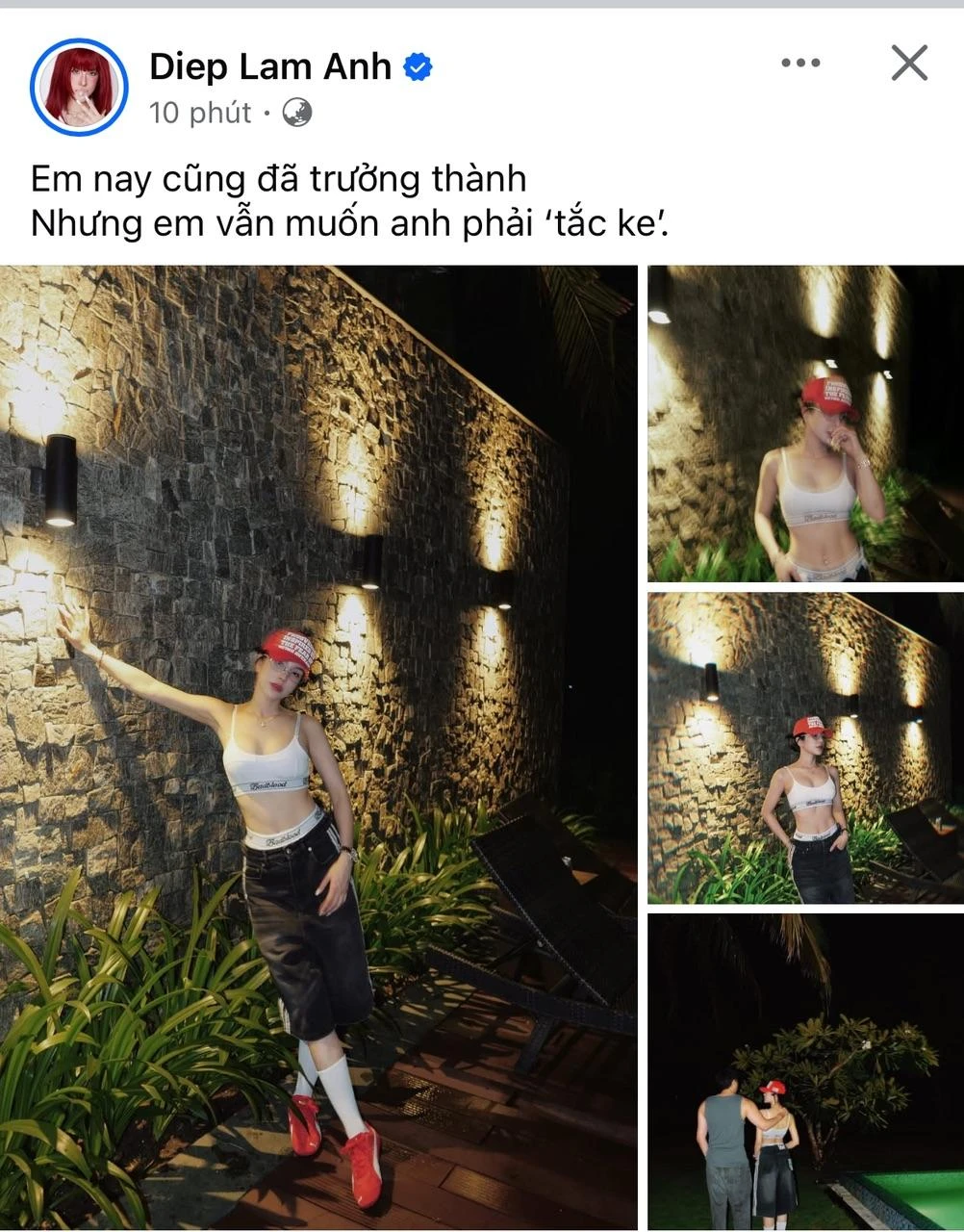 Sau ồn ào hôn nhân và drama với Jack, Diệp Lâm Anh ung dung khoe ảnh cùng bạn trai kém 11 tuổi