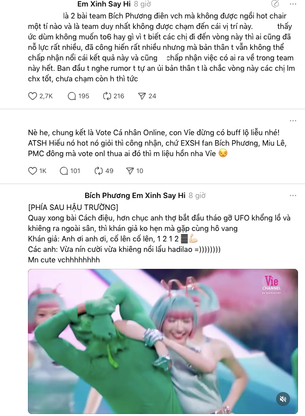 Team Bích Phương thua trắng khiến cả dân mạng bức xúc