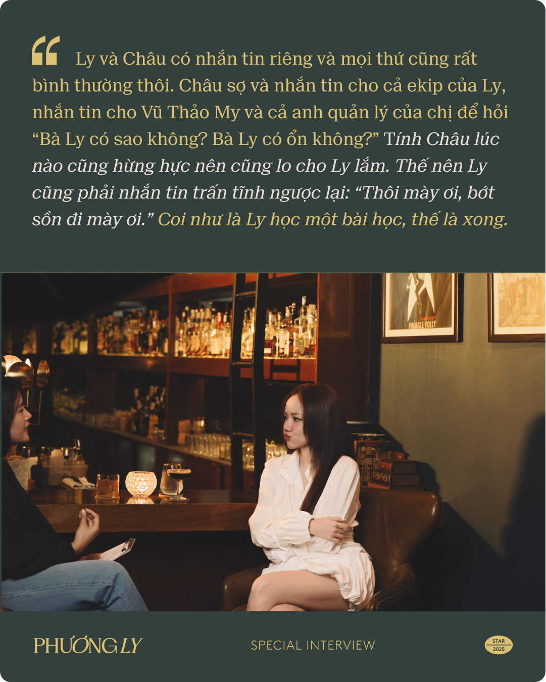 Phương Ly nhắn thẳng Châu Bùi khi vướng drama "quên cảm ơn"
